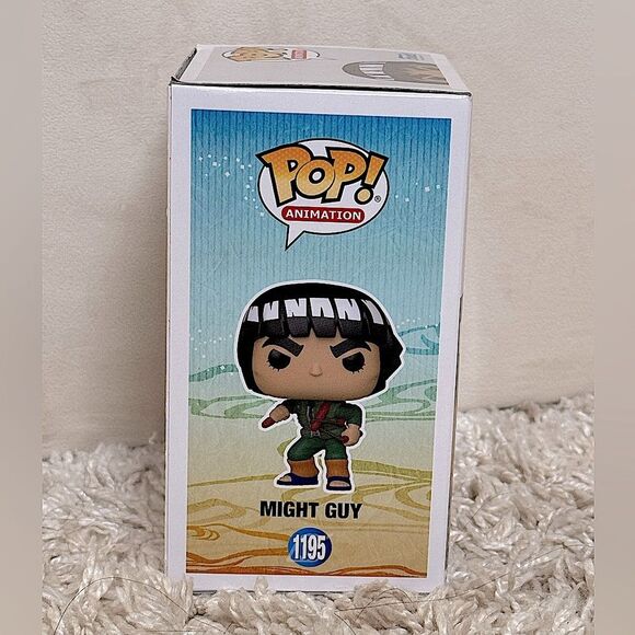 Funko Pop! Animation Naruto Shippuden #1195 Might Guy w/ Protective Case - Picture 4 of 11